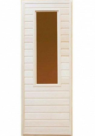 Дверь деревянная со стеклом 1750х750