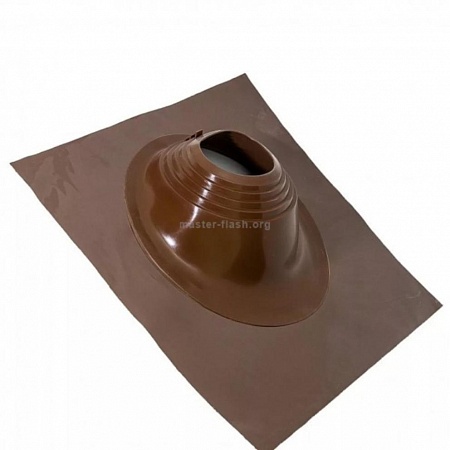 Кровельная проходка Мастер-флеш (№6) (Ø200-280мм) силикон угловой коричневый