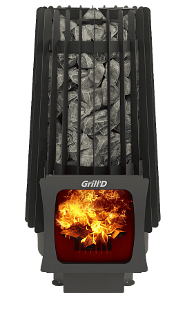 Дровяная печь Grilld  Cometa 180 Vega Short Window Max Pro