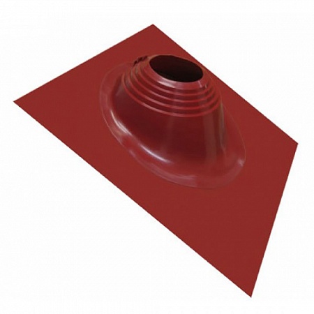 Кровельная проходка Мастер-флеш (№6) (Ø200-280мм) силикон угловой красный