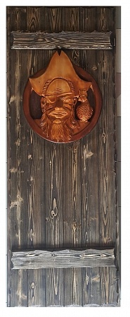 Дверь деревянная 1900х700  брошированная Пират