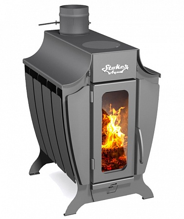 Отопительная печь длительного горения Stoker 120 Aqua-C