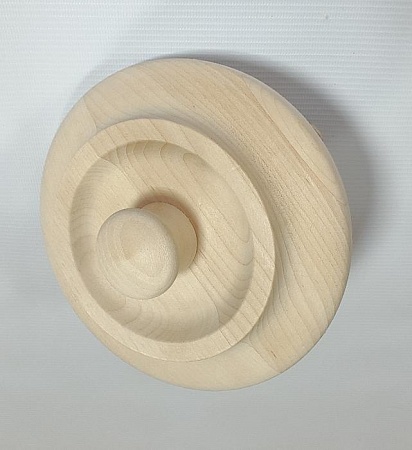 Вентиляционный клапан ольха фигурный д.120