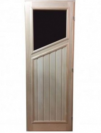Дверь деревянная 1900х700 1 стекло